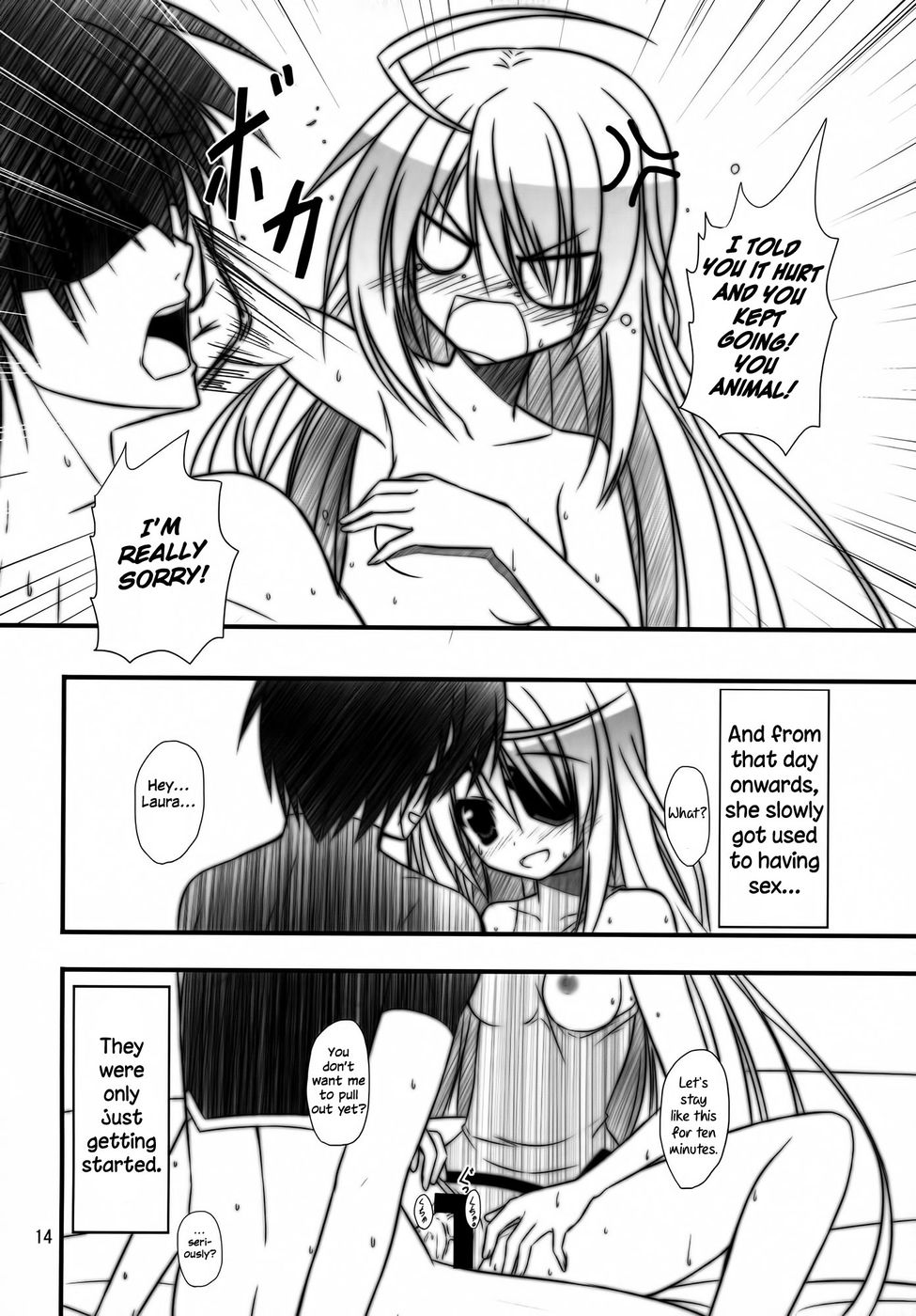 Hentai Manga Comic-Bullet Hole!-Read-13